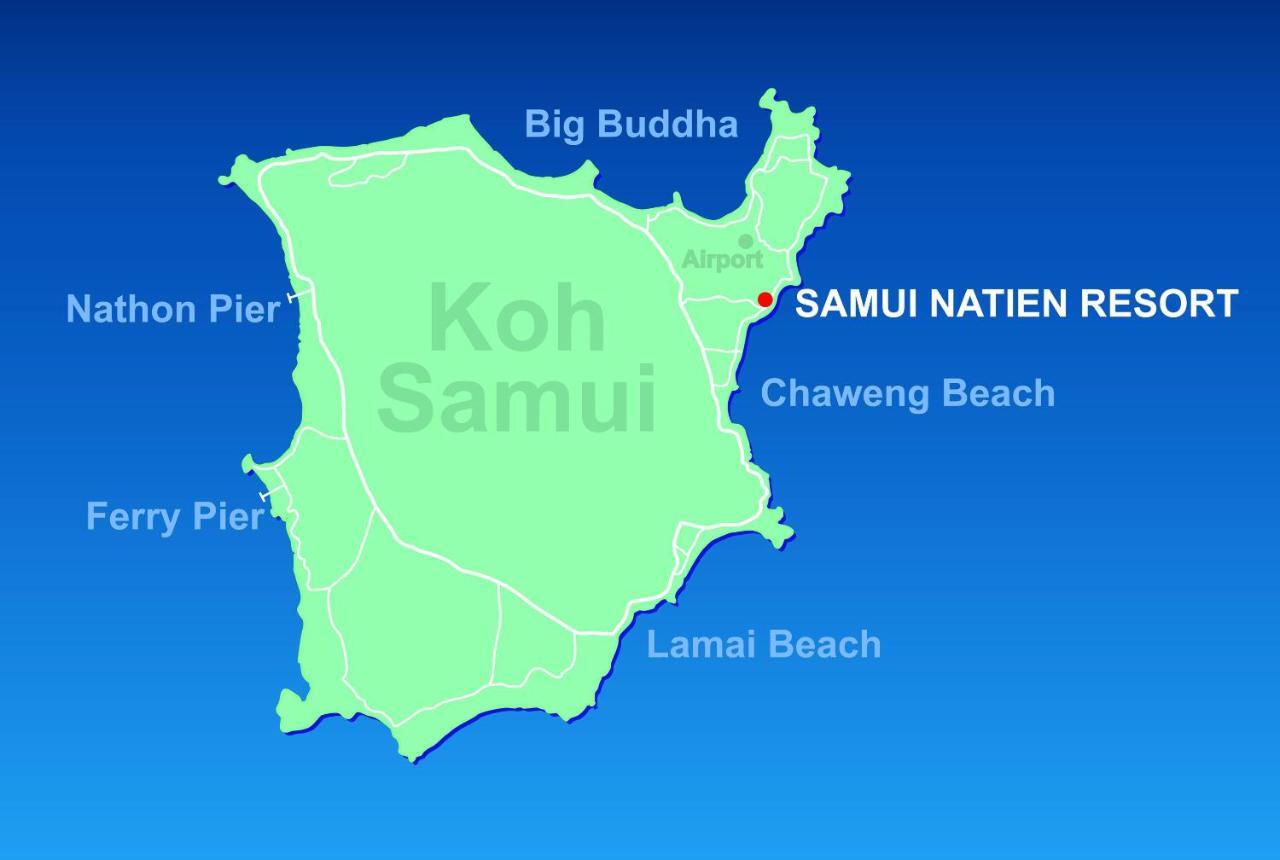 Samui Natien Resort Chaweng-stranden Eksteriør billede